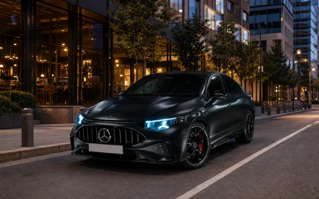 Mercedes-AMG CLA 45 electric poate fi comandat în România