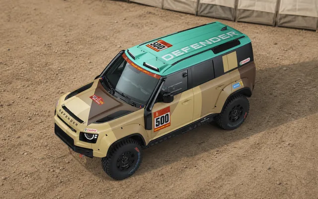 Defender Dakar: tehnica versiunii de șosea a câștigătorului