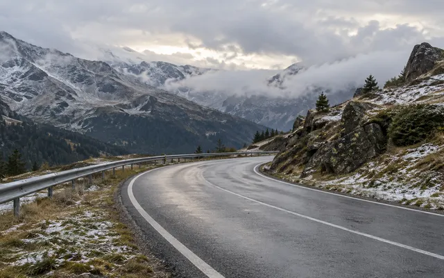 Ninsoare pe Transfăgărășan: situația traficului din 22 septembrie