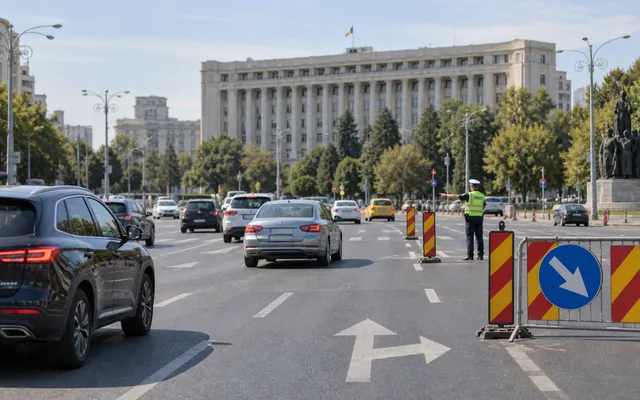 Piața Victoriei: restricții posibile la protestul din 15 septembrie