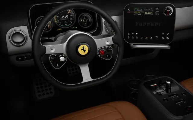Ferrari Luce — первый полностью электрический Ferrari с дизайном от Jony Ive