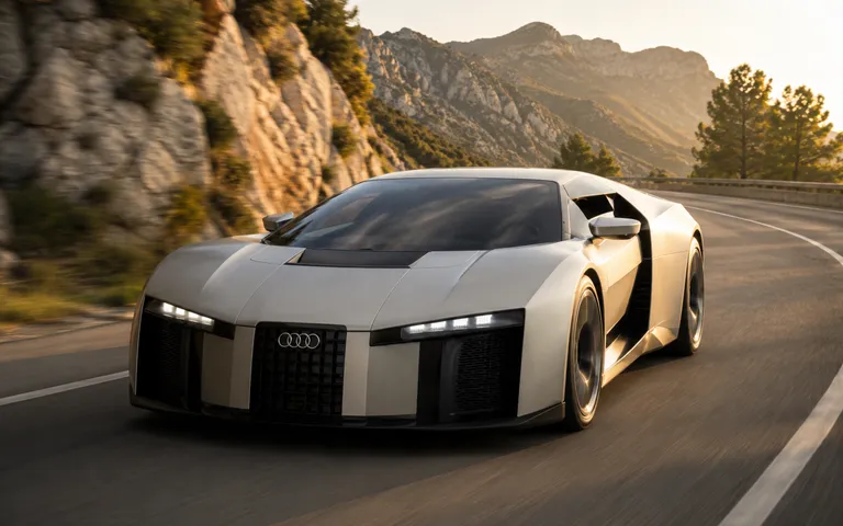 Audi Nuvolari: supercar hibrid de aproape 1000 CP