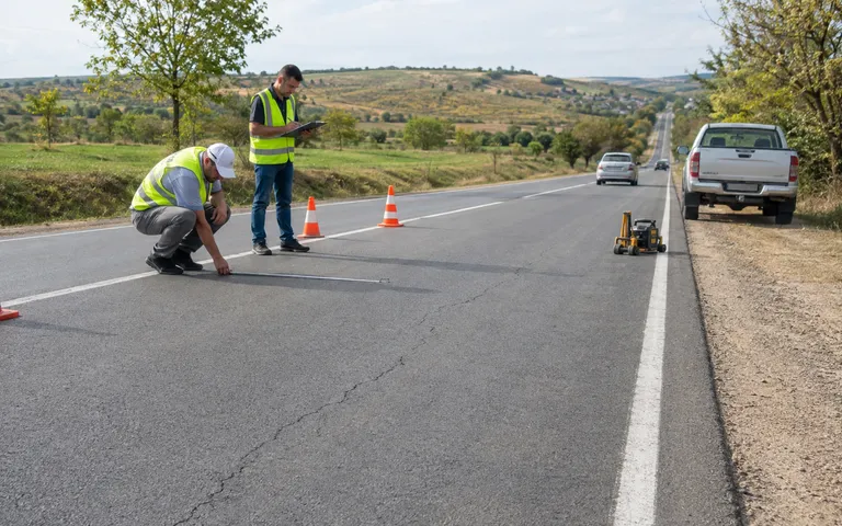Fisuri pe R33 Hîncești–Lăpușna–M1: lucrările nu sunt încă recepționate Fisuri pe R33 Hîncești–Lăpușna–M1: lucrările nu sunt încă recepționate