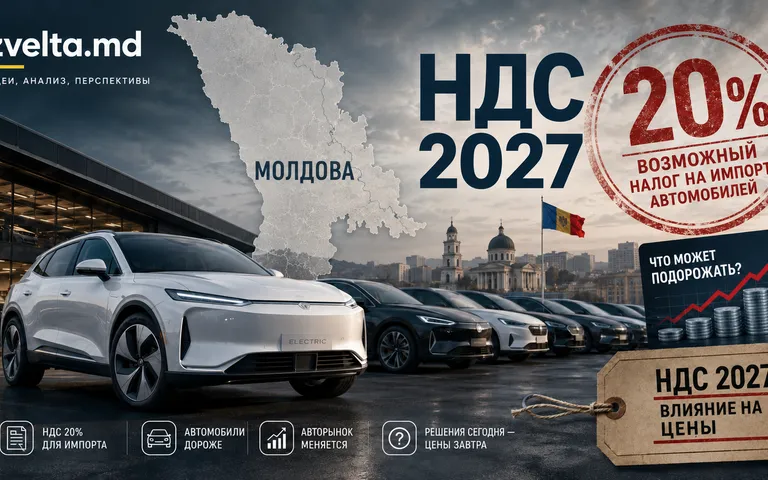 Машины в Молдове могут подорожать с 2027 года из-за TVA Машины в Молдове могут подорожать с 2027 года из-за TVA