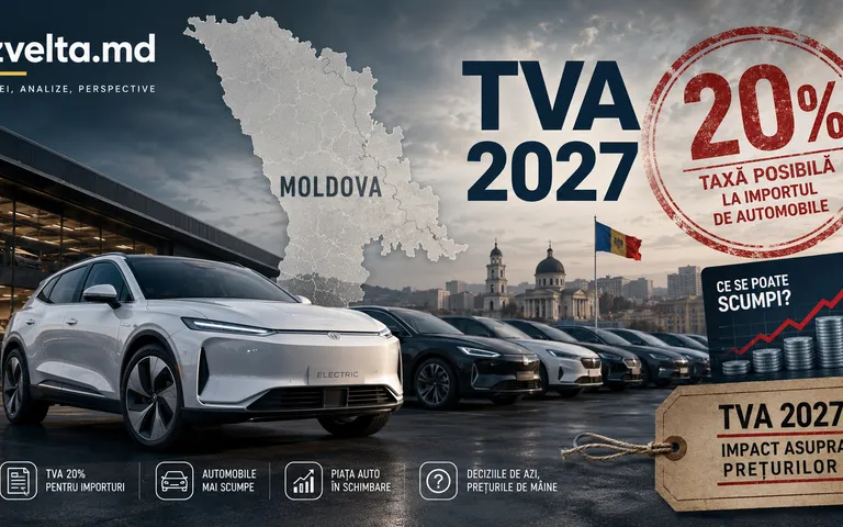 Mașinile din Moldova ar putea deveni mai scumpe din 2027