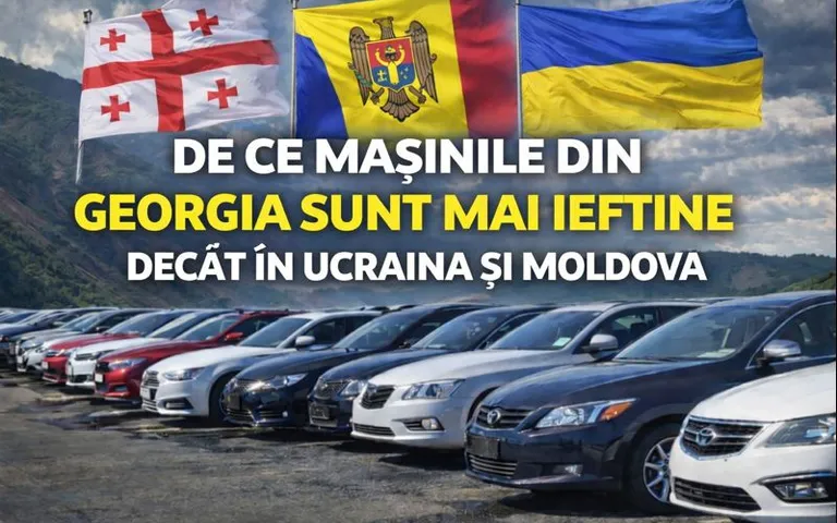 De ce mașinile din Georgia sunt mai ieftine decât în Ucraina și Moldova De ce mașinile din Georgia sunt mai ieftine decât în Ucraina și Moldova