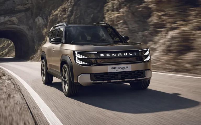 Renault Bridger Concept — новый компактный SUV будущего Renault Bridger Concept — новый компактный SUV будущего