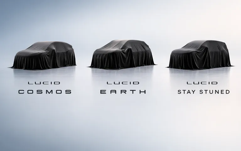 Новые электромобили Lucid: Cosmos, Earth и роботакси Lunar